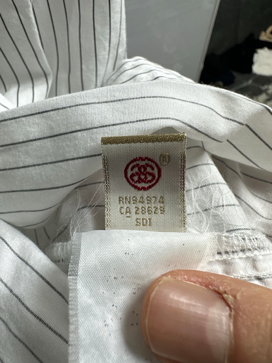 STUSSY 스투시 스트라이프 그래픽 반팔 셔츠 L 상품이미지8