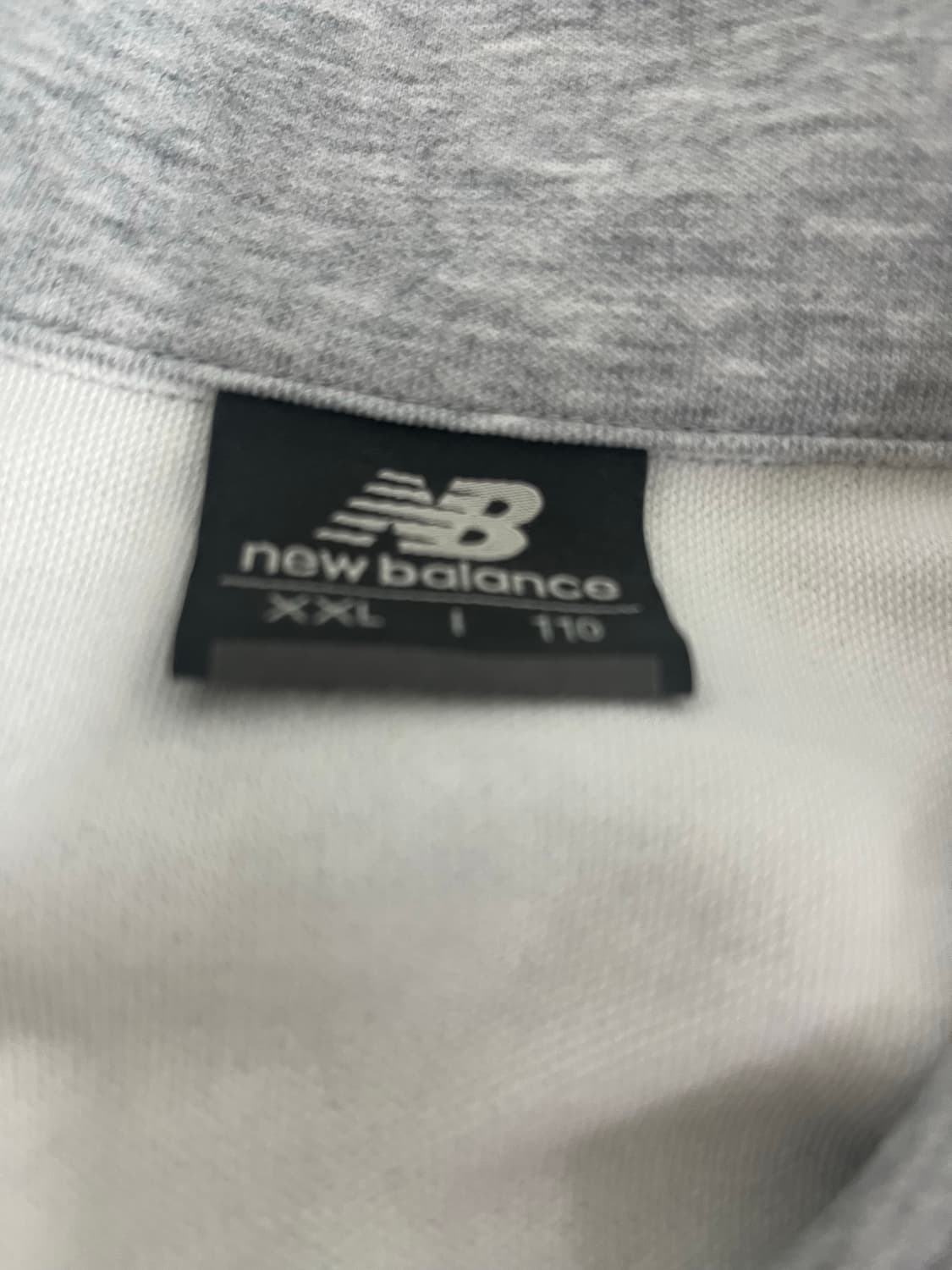[새제품]뉴발란스 하프집업 2XL  상품이미지3