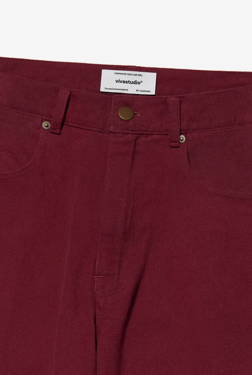 비바스튜디오 TWO TONE DENIM [RED] 상품이미지5