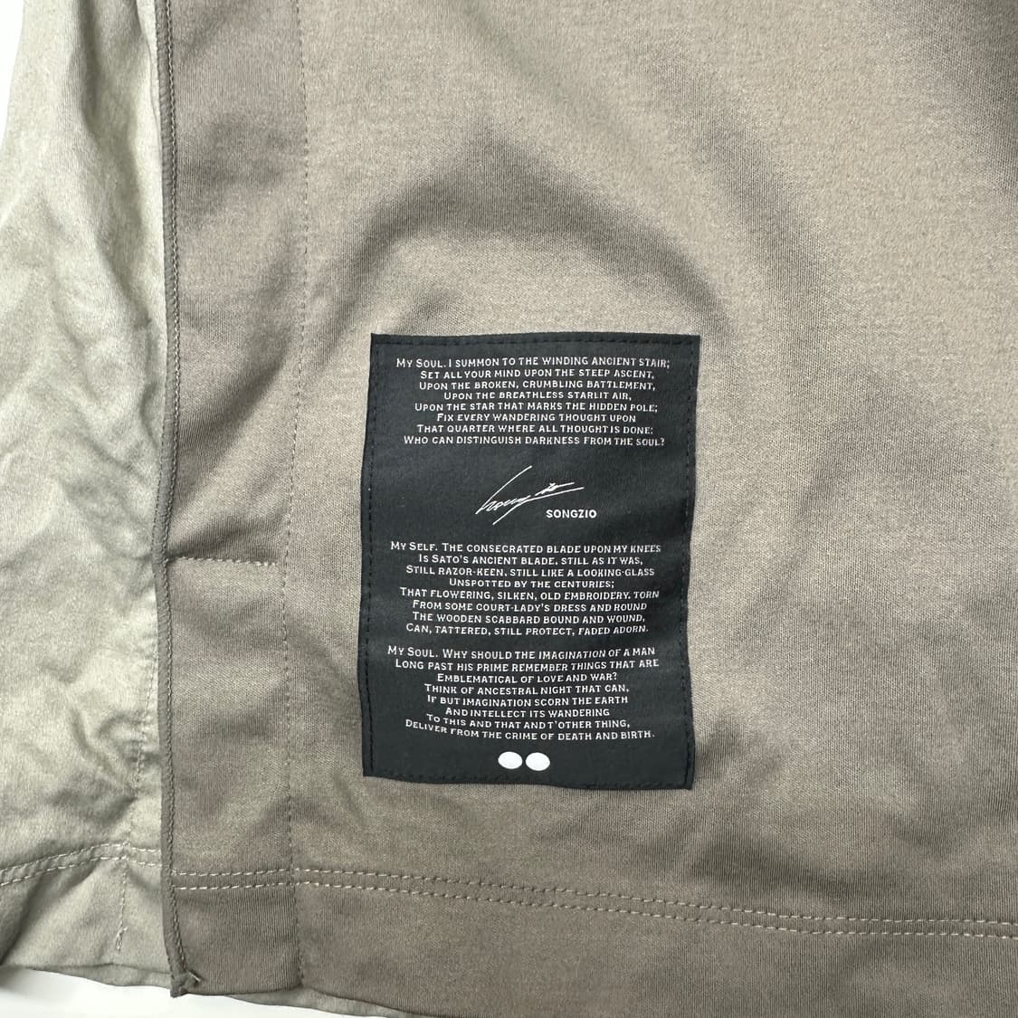 송지오옴므 자수 반팔 티셔츠 상품이미지4