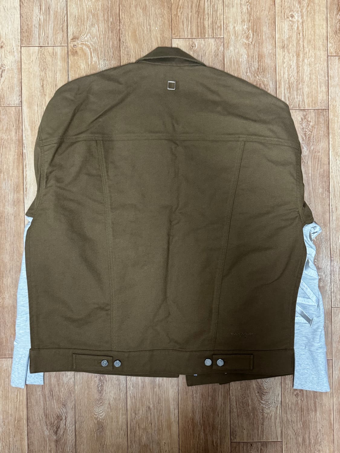 우영미 코튼 트윌 오버사이즈 자켓 48사이즈 상품이미지2