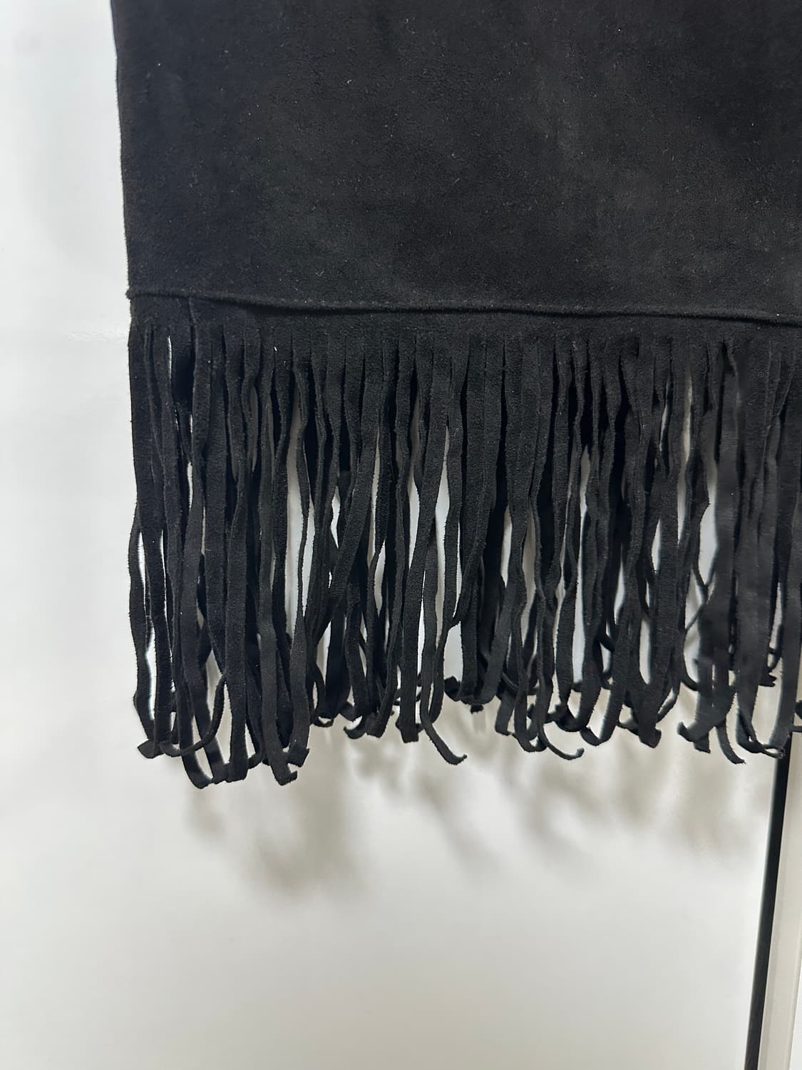 벨린 스웨이드 수술 스커트 상품이미지4