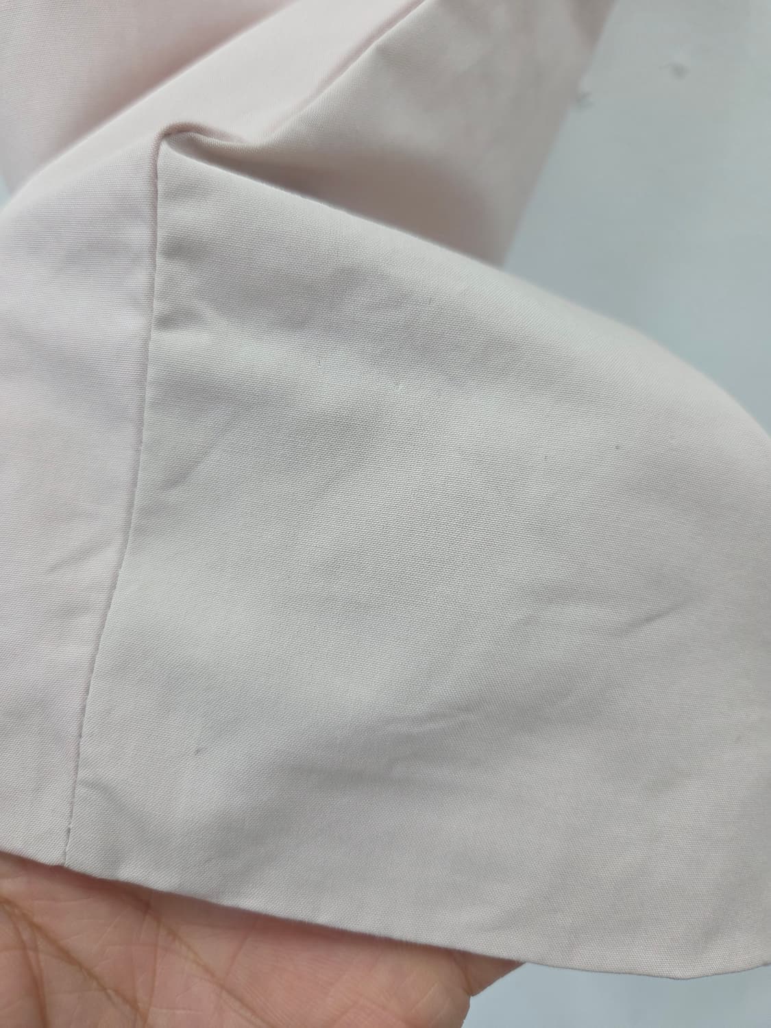 40 에르메스 연핑크 밴딩 면 팬츠 상품이미지7