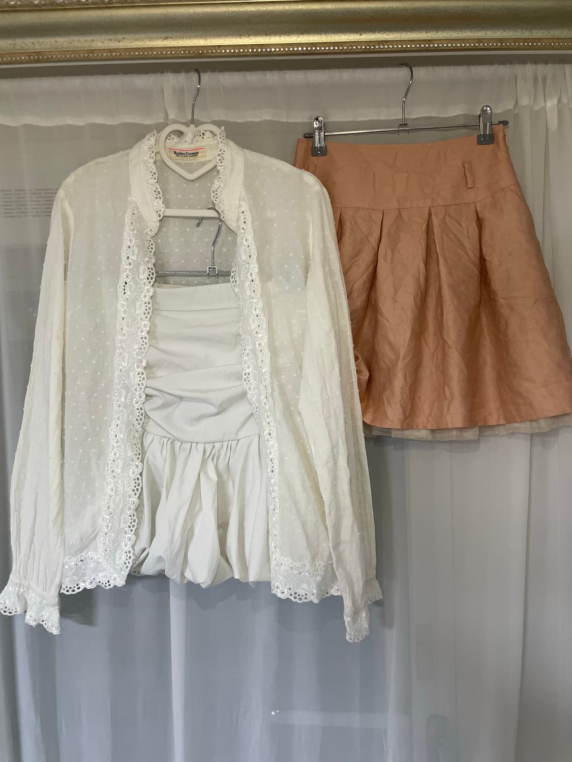 페어리모리걸 일본빈티지 코디세트(펀칭모리걸페어리가디건) 상품이미지1