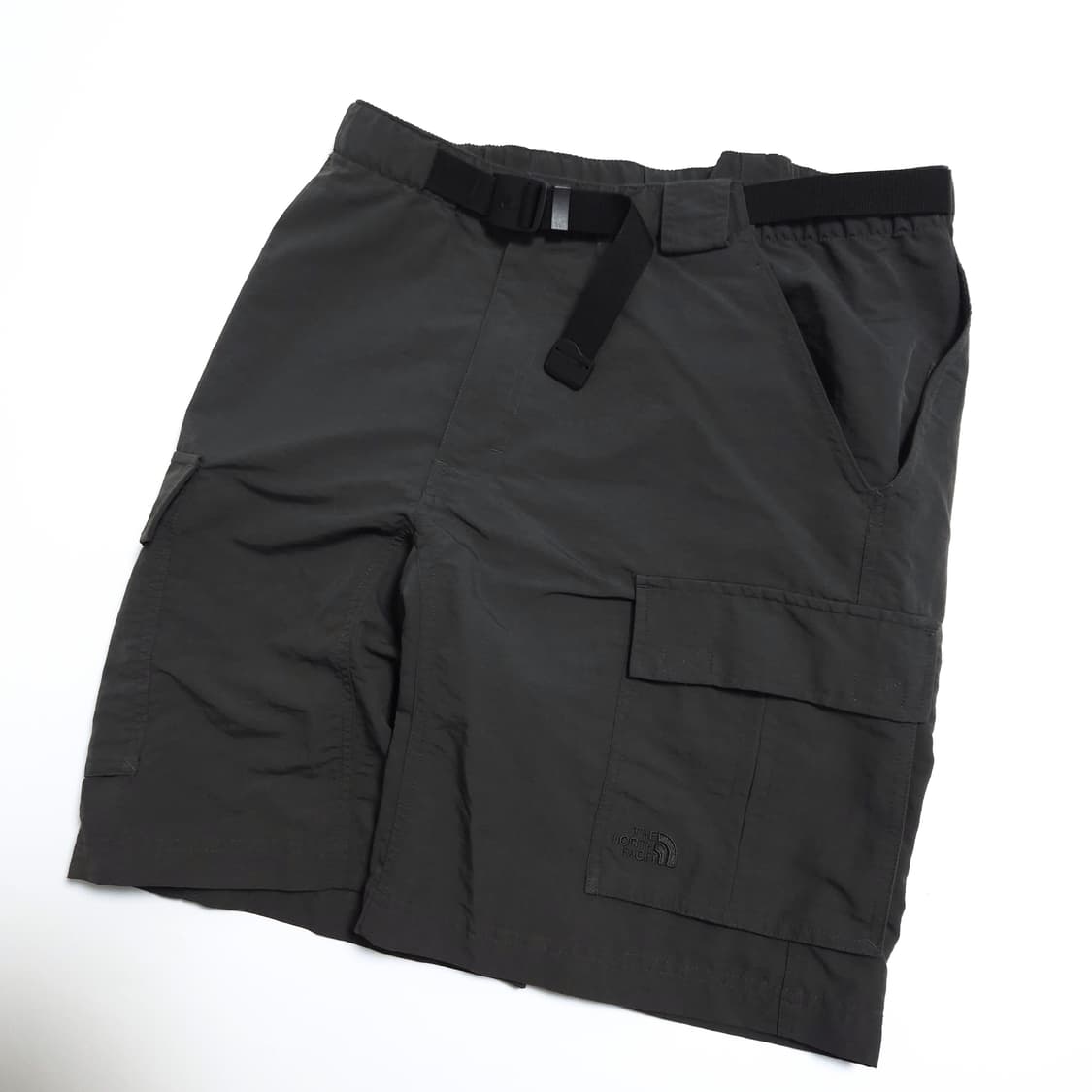 노스페이스 나일론 벨티드 카고 쇼츠 반바지 차콜 상품이미지2