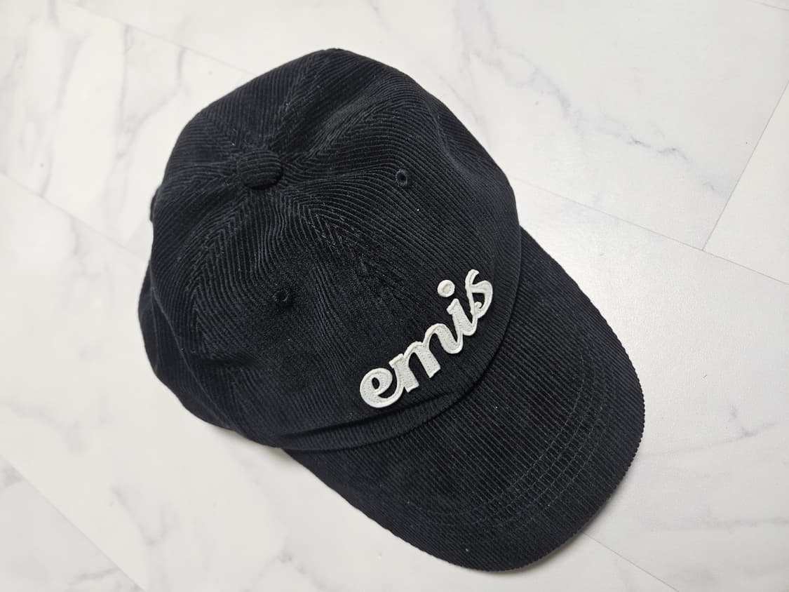 에미스 emis 코듀로이 APPLIQUE CORDUROY BALL CAP 상품이미지1