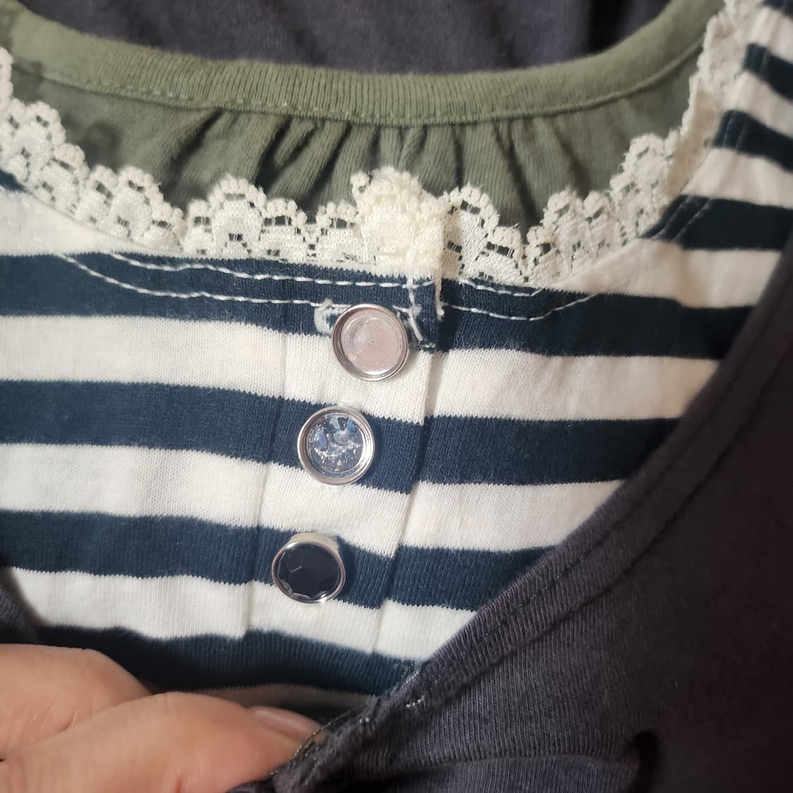 코이세이오st 일녀핏 레이어드 와이즈걸 빈티지 티셔츠 상품이미지4