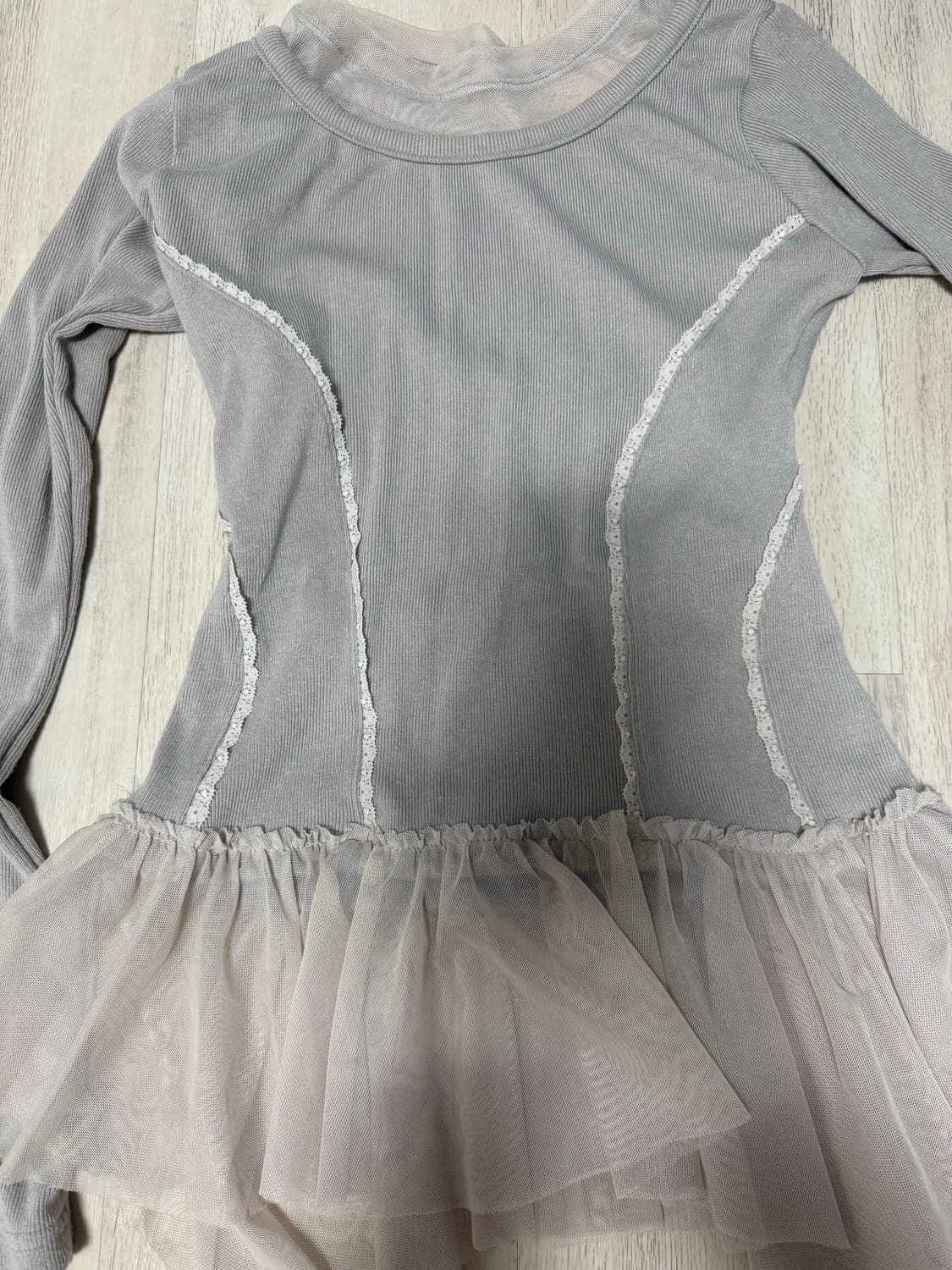 플레어업 롱슬리브 그레이 상품이미지1