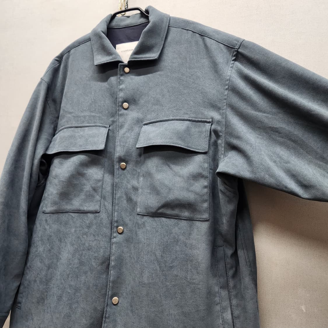 커스텀멜로우 스웨이드 빅 투포켓 자켓 XL 상품이미지2