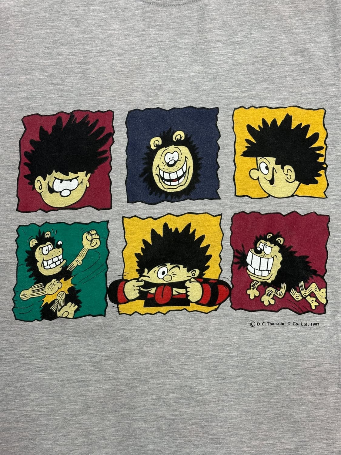 1997' Dennis and Menace 카툰 티셔츠 XL 상품이미지3