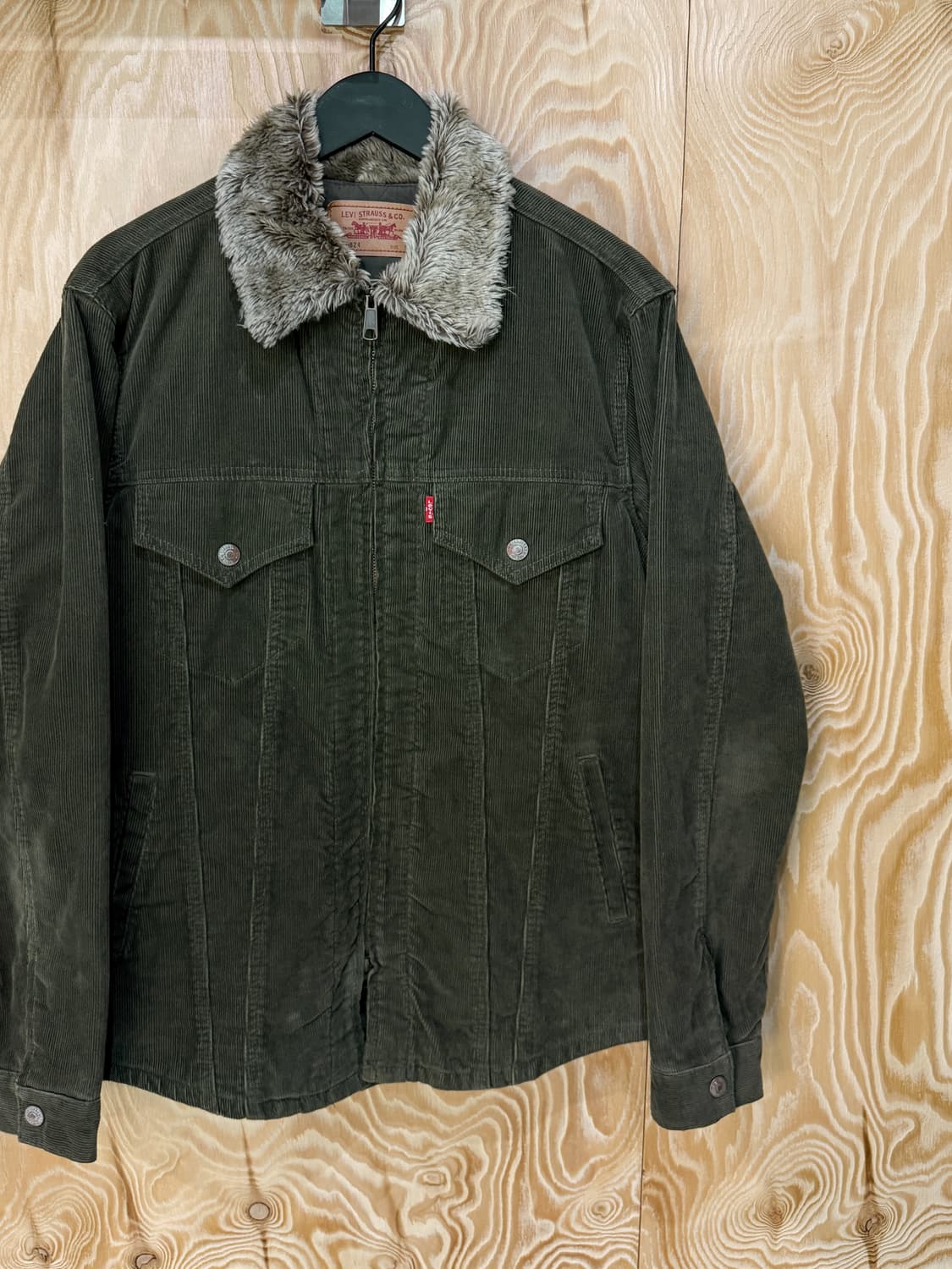 리바이스 제팬 포우 퍼카라 코듀로이 트러커 자켓 상품이미지3