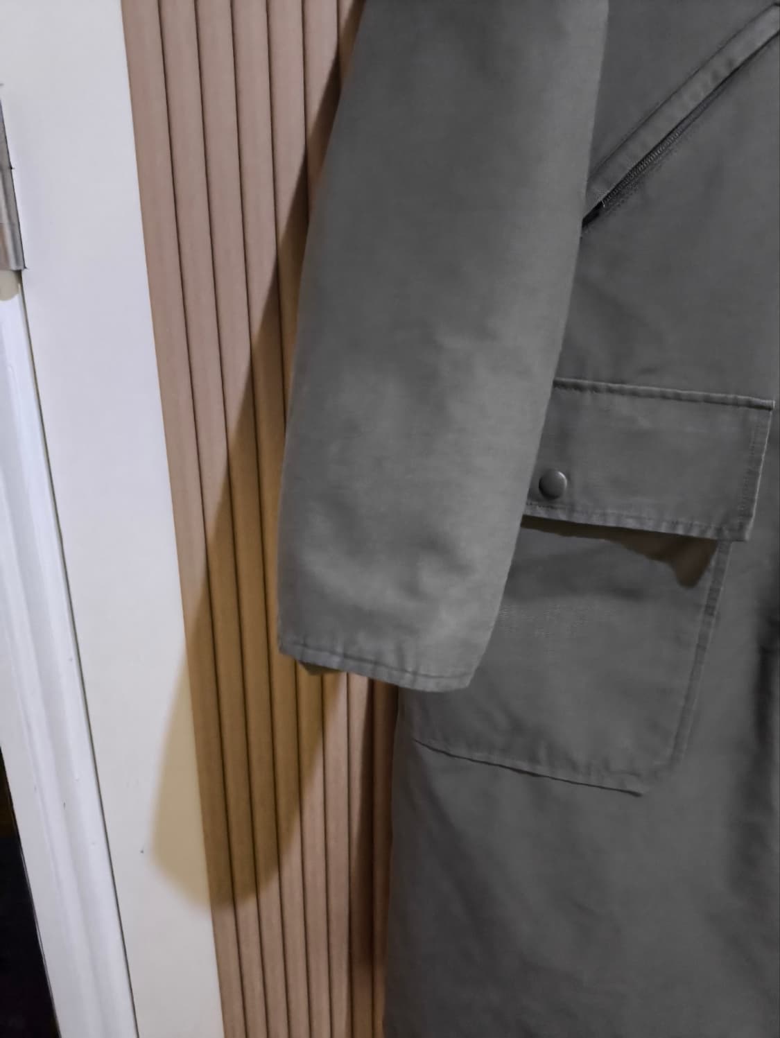 80 톰보이스튜디오 라쿤털 덕다운 파카 롱패딩 상품이미지2