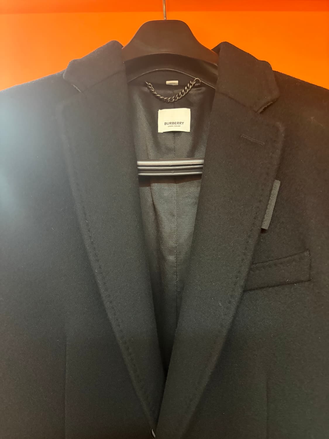 (50) 버버리 울 캐시미어 테일러드 코트 상품이미지2