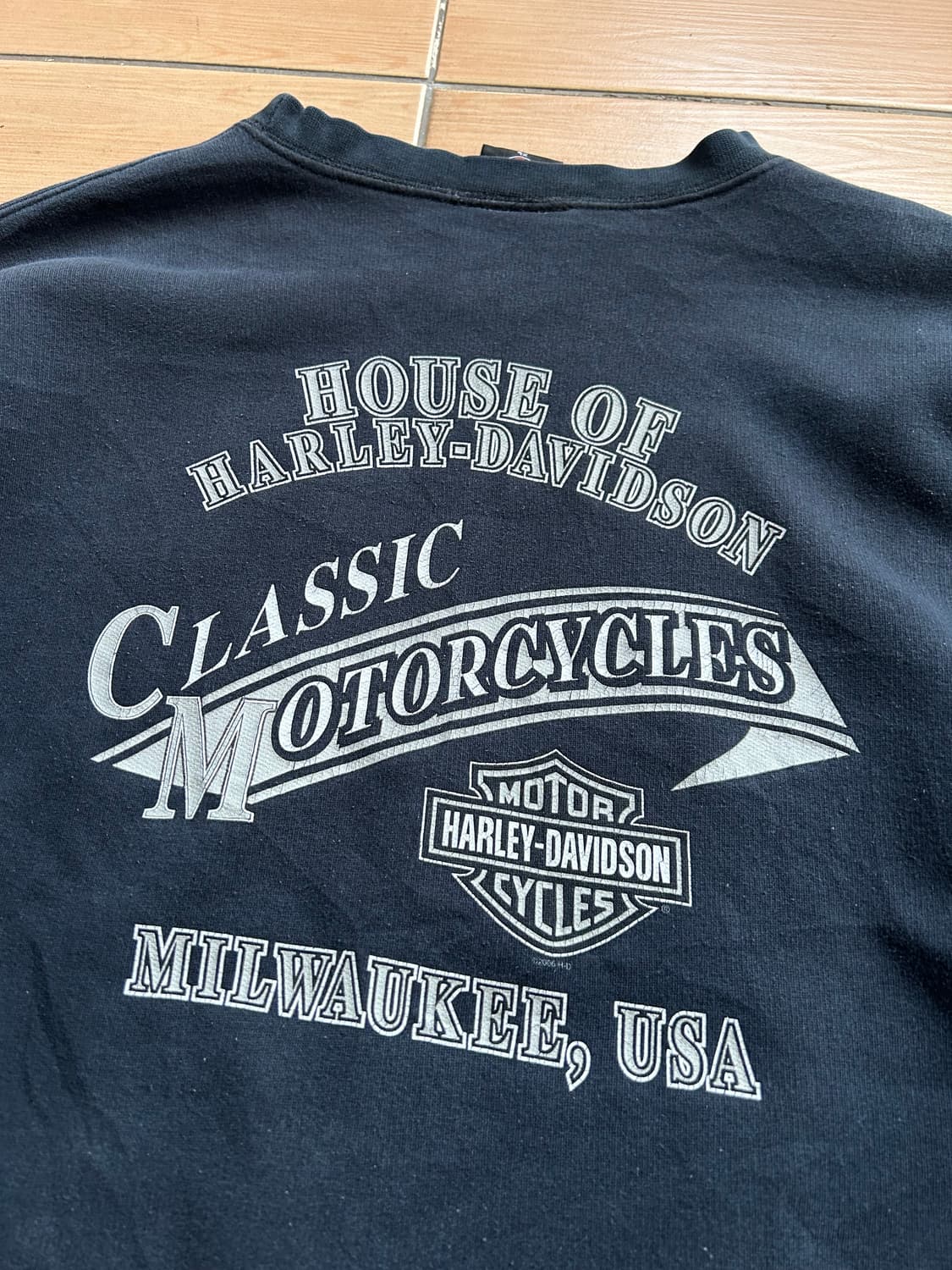 00‘s 할리데이비슨 스웻셔츠XXL 상품이미지5