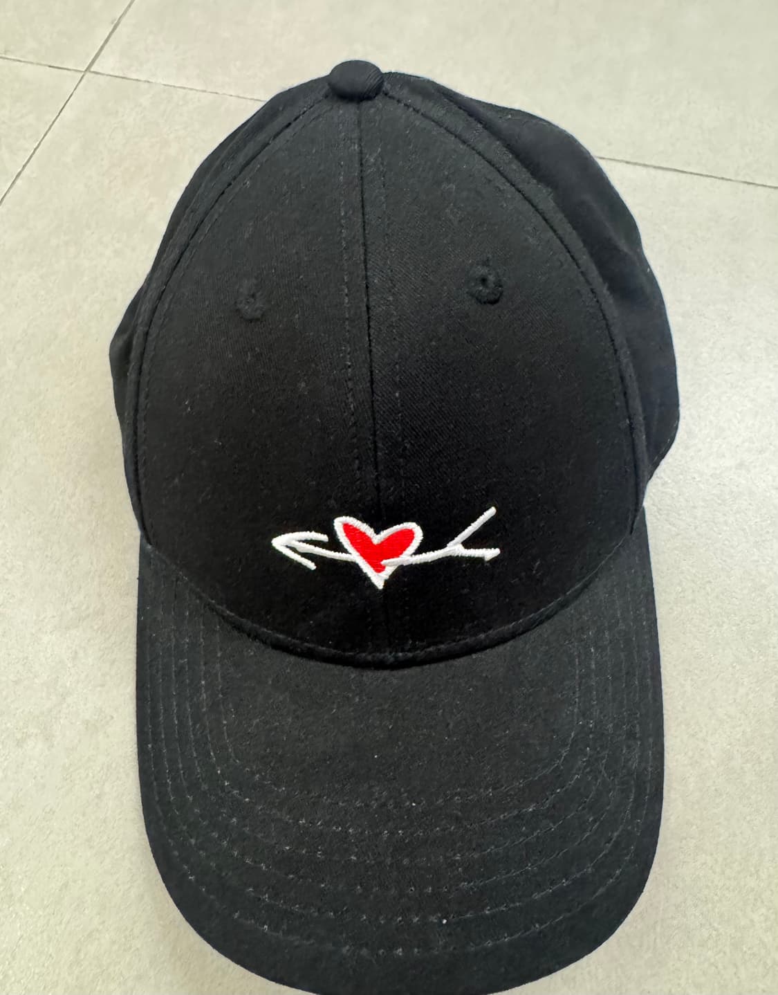 Neil Barrett 큐피드 자수 코튼 트윌 볼캡 상품이미지2