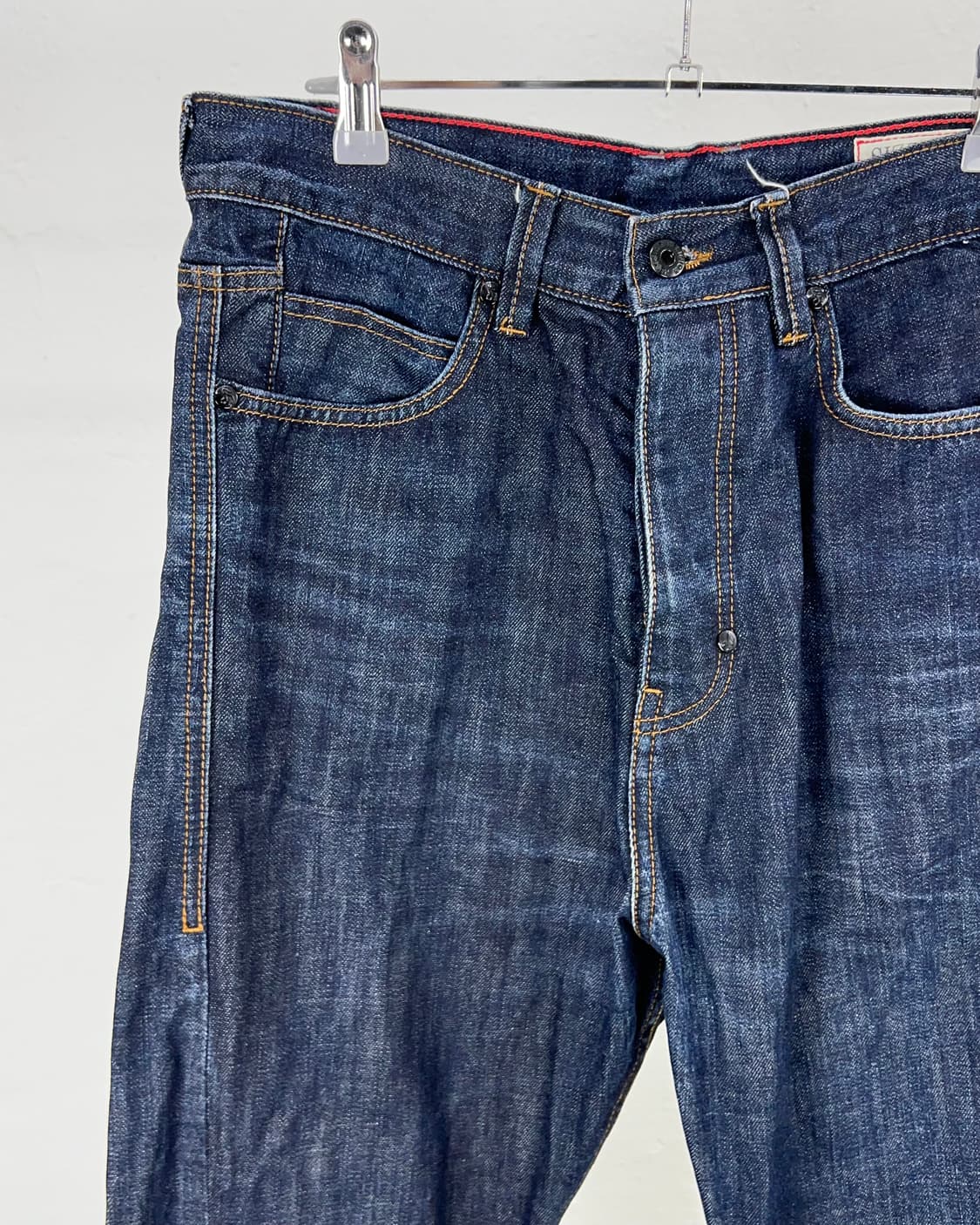 릴리전 브릿 레귤러 버튼 플라이 인디고 데님 팬츠 상품이미지3