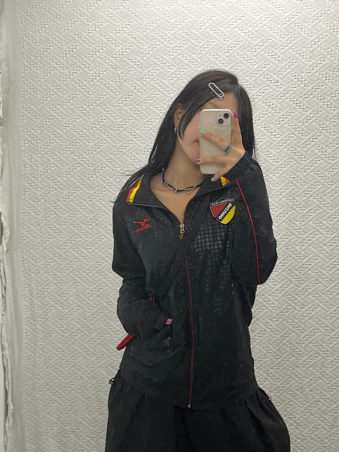 미즈노 풋볼클럽 올드스쿨 스포티 윈드브레이커 바람막이 M C06732 상품이미지2