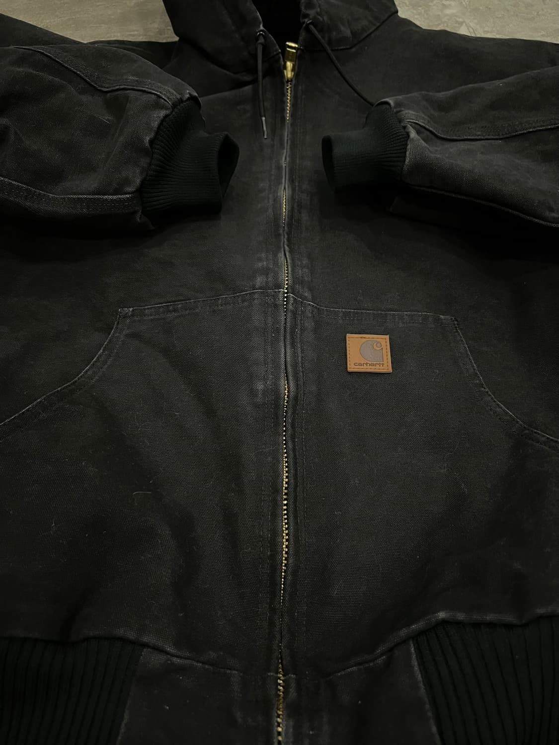 (XL) 칼하트 덕 액티브 후드자켓 J130 BLK 블랙 상품이미지7