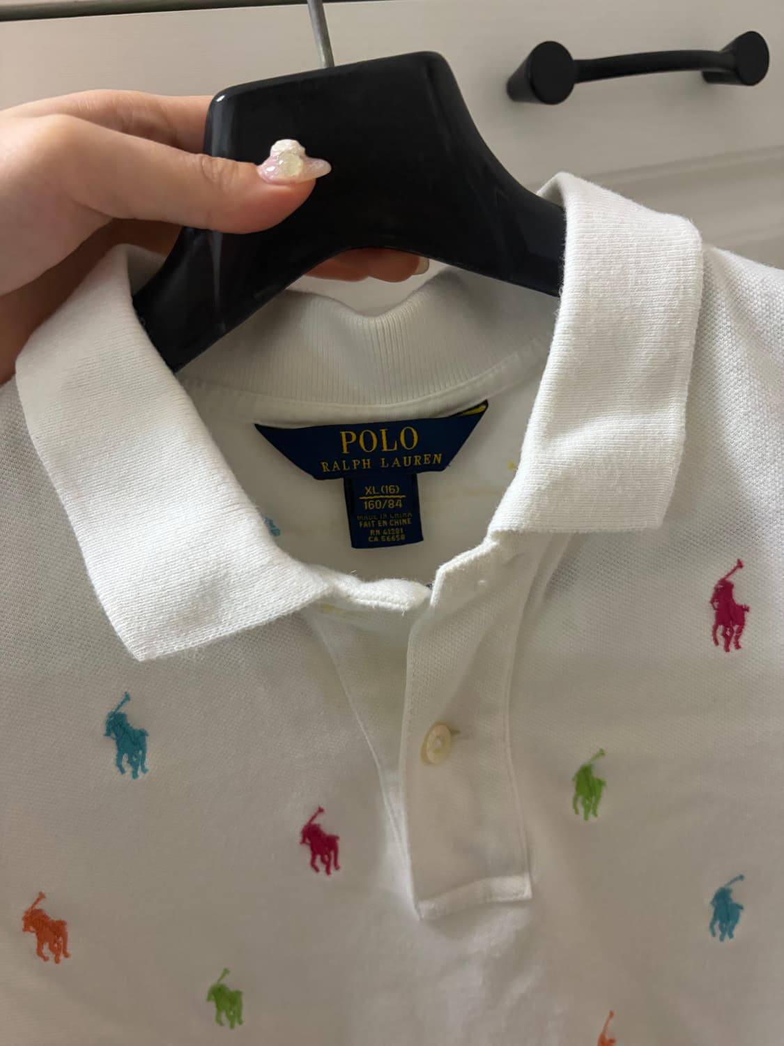 폴로 걸즈 카라티셔츠 상품이미지3