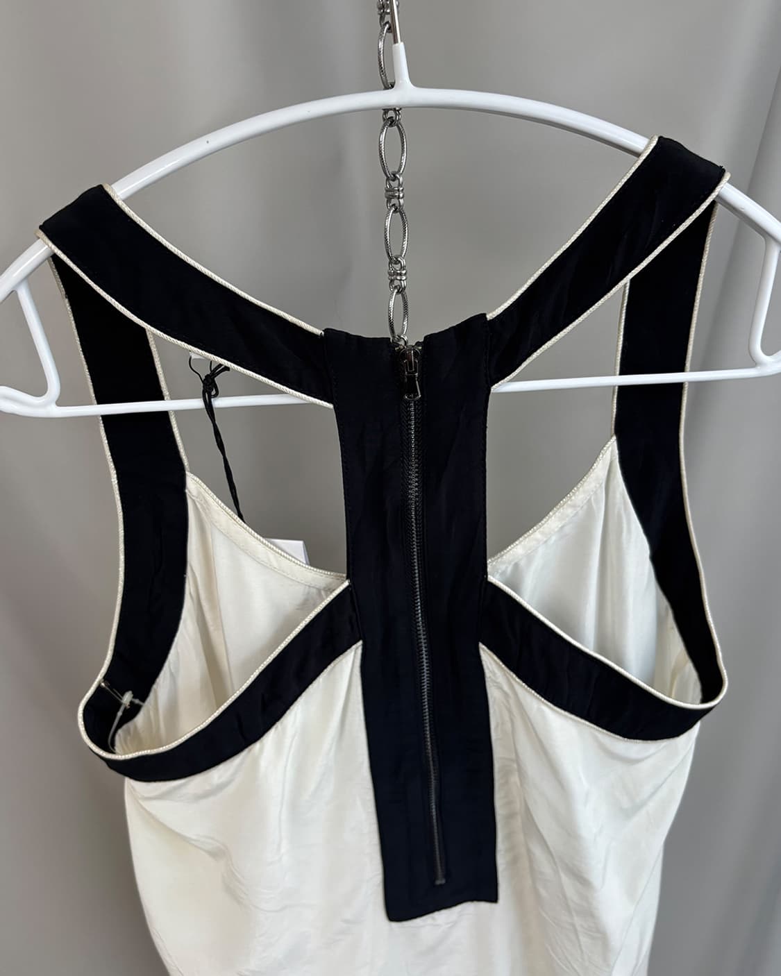 suncoo viscose color block classic vest 상품이미지5