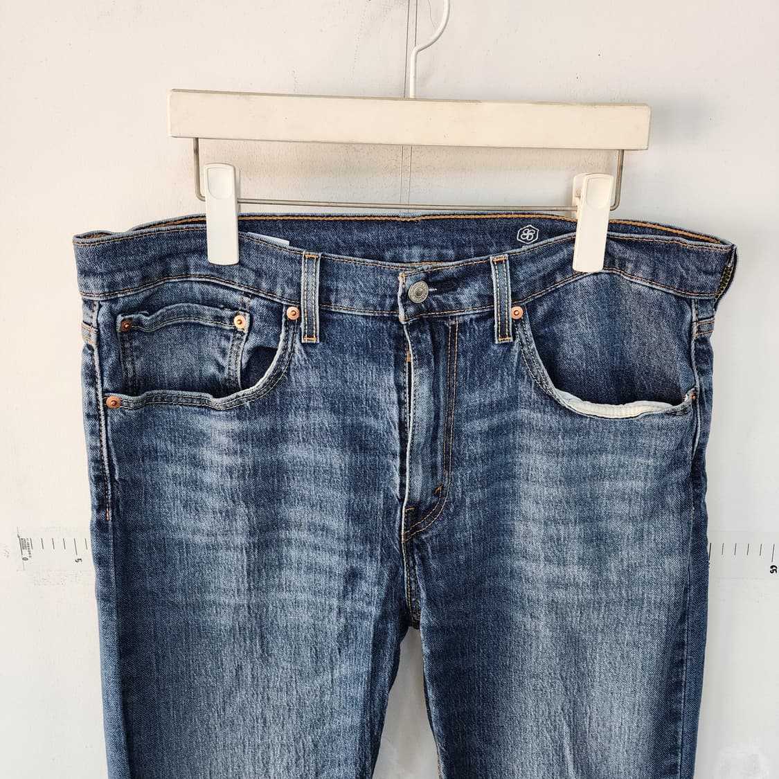 리바이스 청바지 블루 데님팬츠 상품이미지2