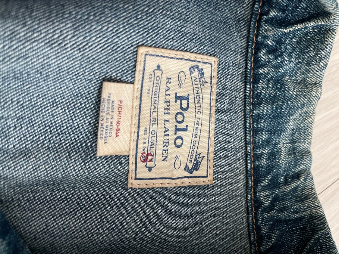 폴로 데님자켓 상품이미지3