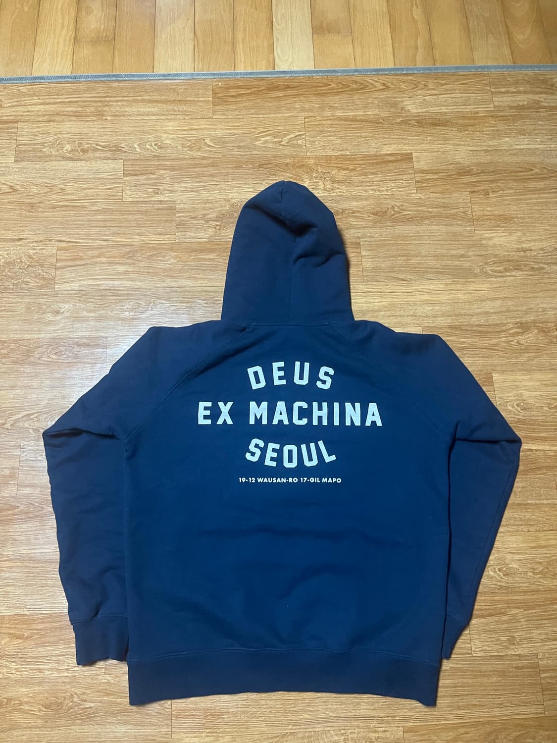 데우스 엑스 마키나 서울 후드티 네이비 L 상품이미지2