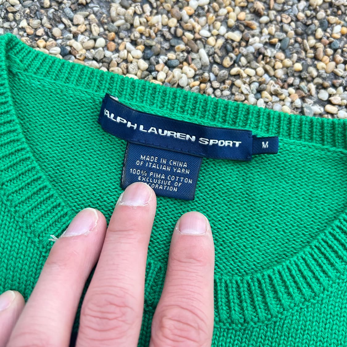 폴로 랄프로렌 방패로고 면 니트 상품이미지4