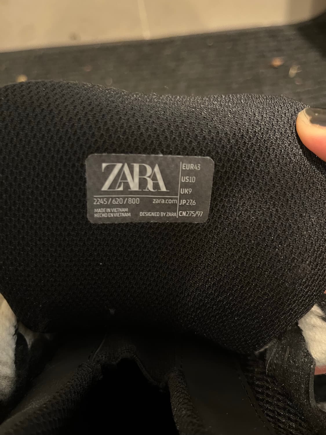 자라 스케이트 스니커즈 275 상품이미지4