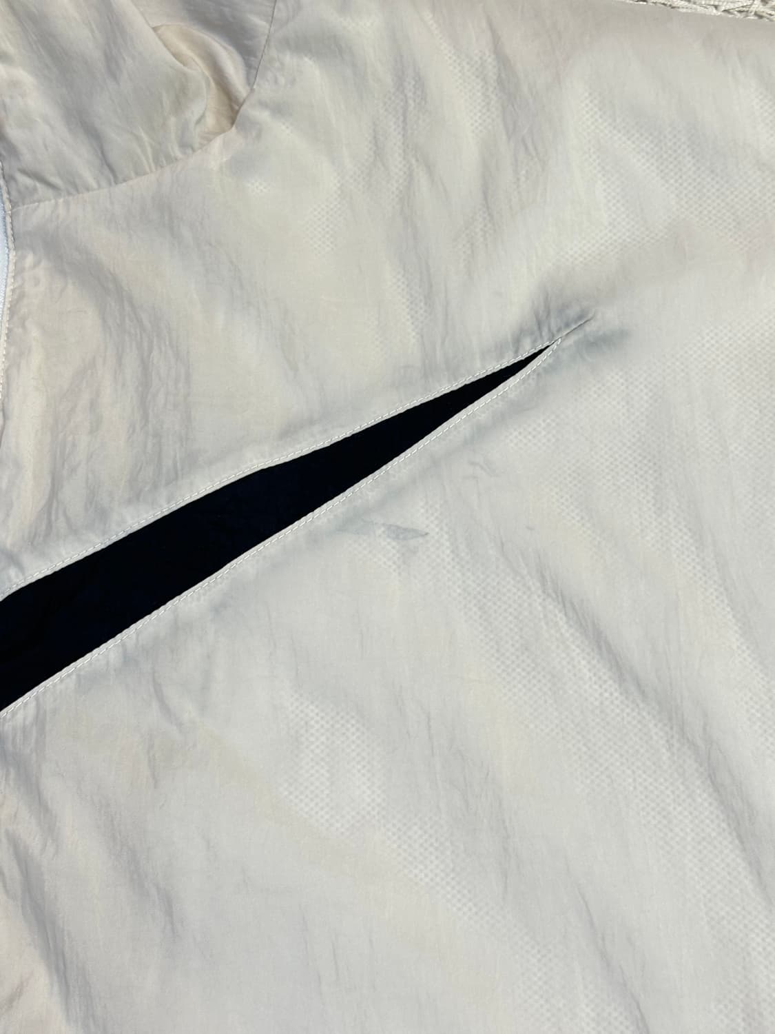나이키 NIKE 신형 빅스우시 우븐 바람막이 자켓 화이트 우먼스 상품이미지5