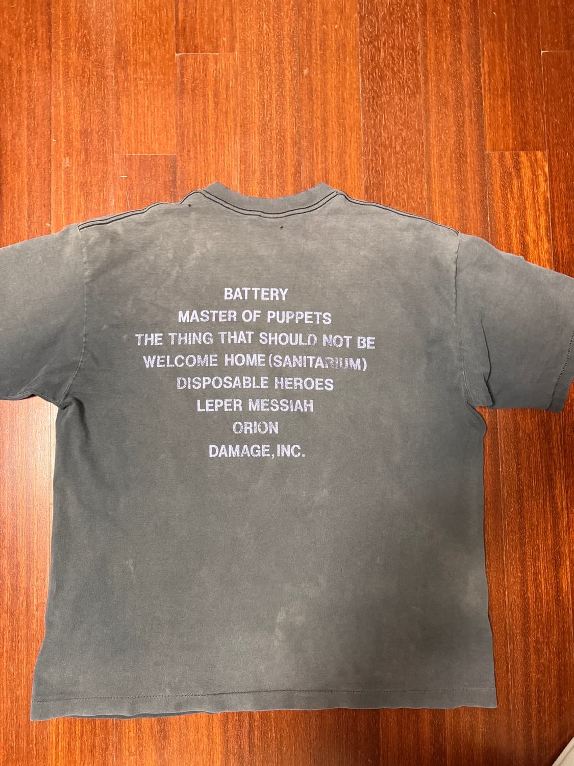 [XL] 90s 메탈리카 Master Of Puppets 밴드티 상품이미지2