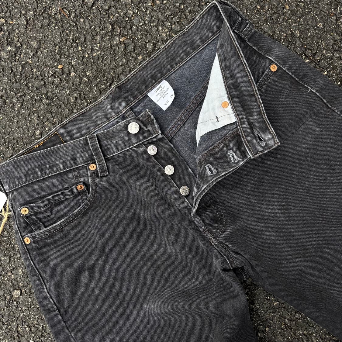 00년대 리바이스 501 블랙 상품이미지6