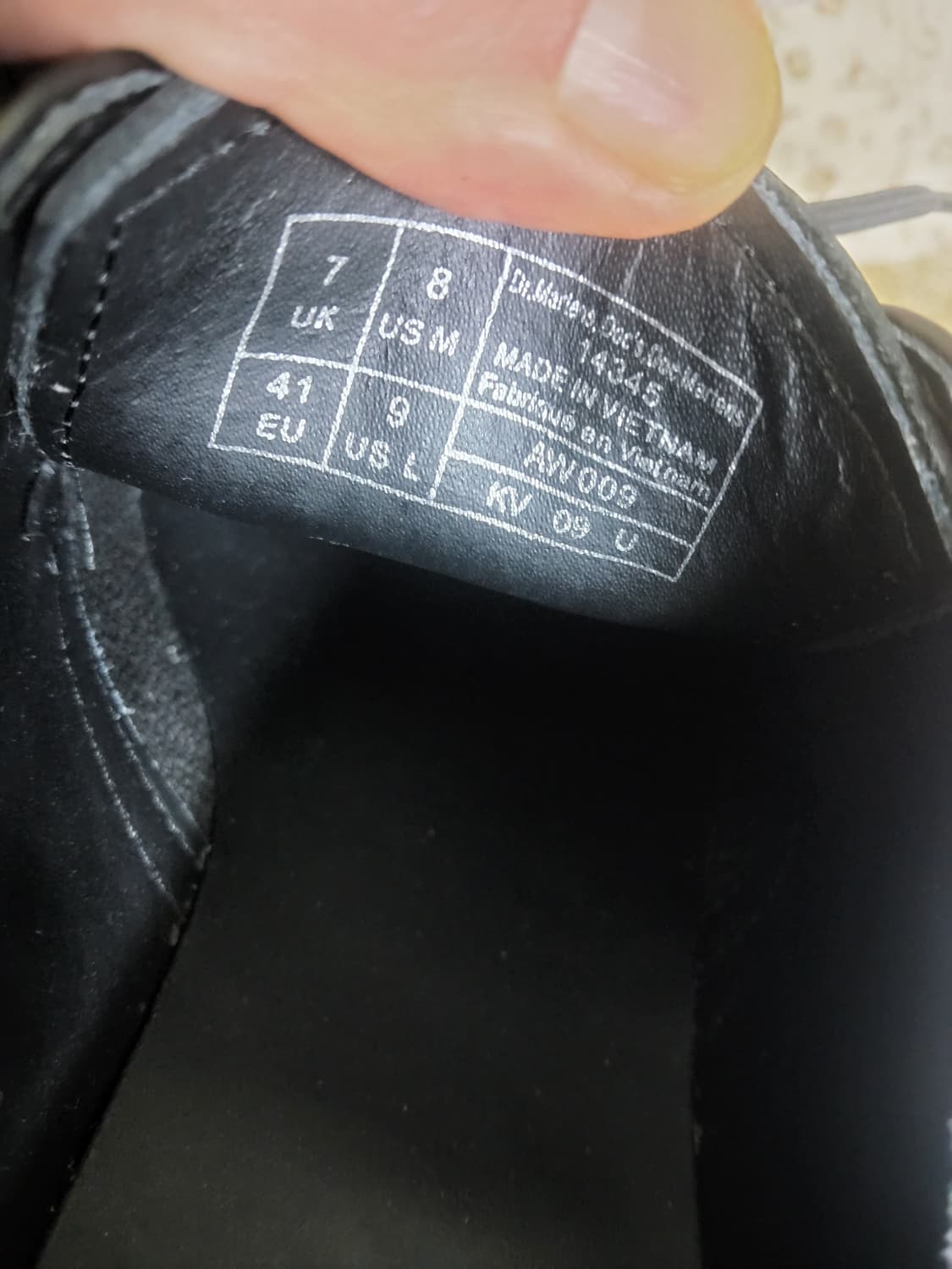 닥터마틴 1461모델 3홀 모노260 상품이미지2