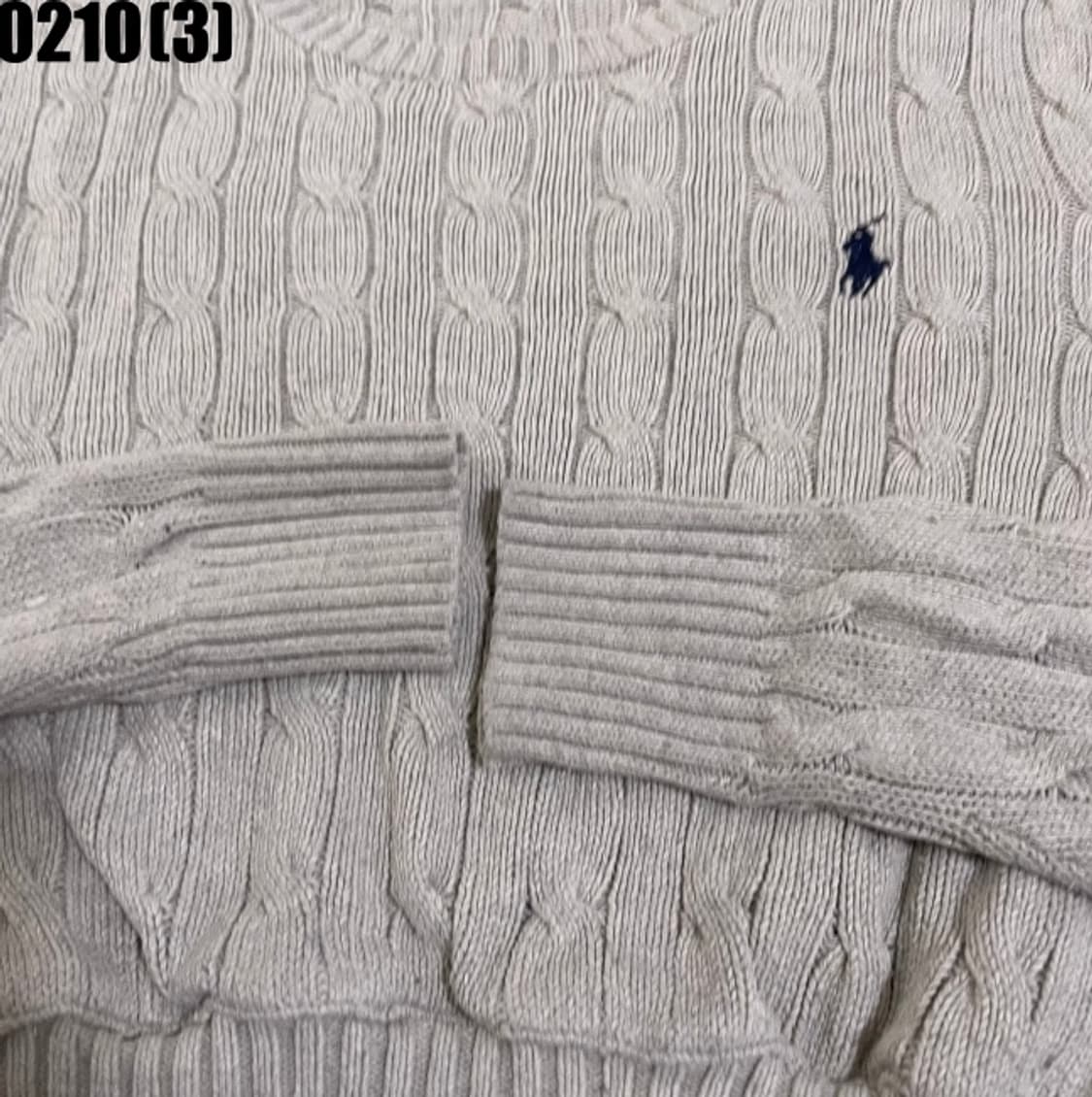 폴로 랄프로렌 크롭 케이블 니트 상품이미지4