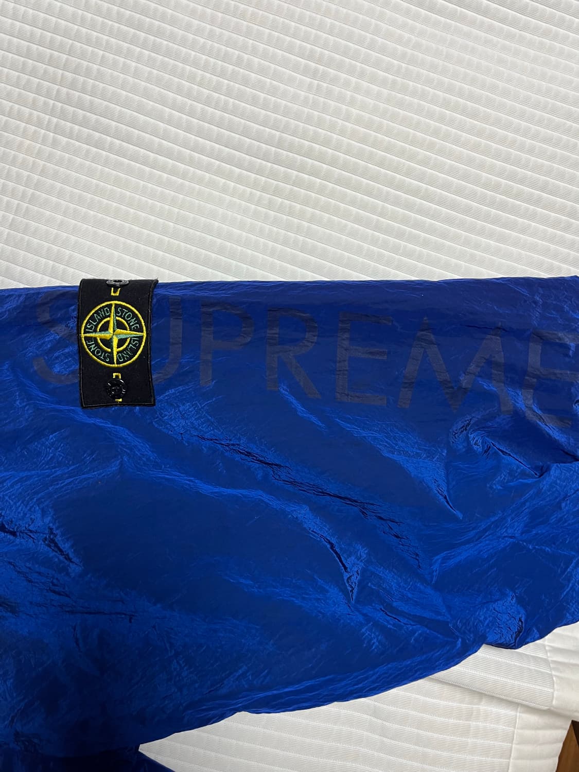 [S] 슈프림 스톤아일랜드 16ss 나일론메탈 트랙팬츠 블루 슈스톤 상품이미지5