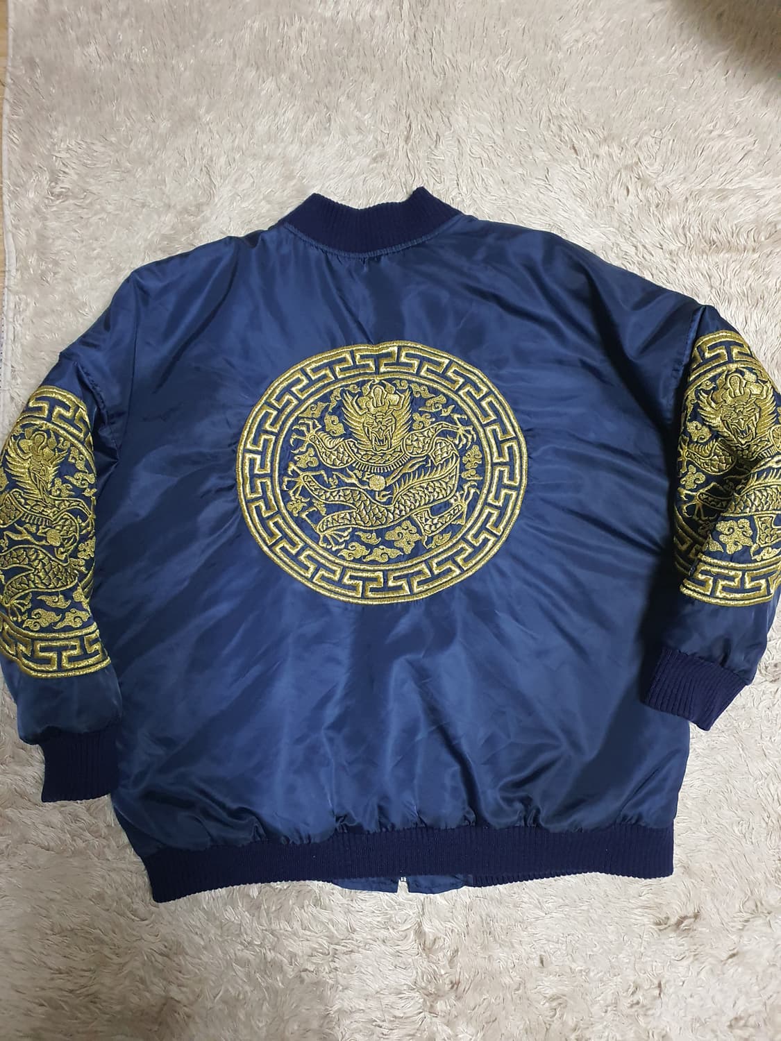 아시하 곤룡포 항공점퍼 상태 굿 사이즈  100~105 상품이미지5