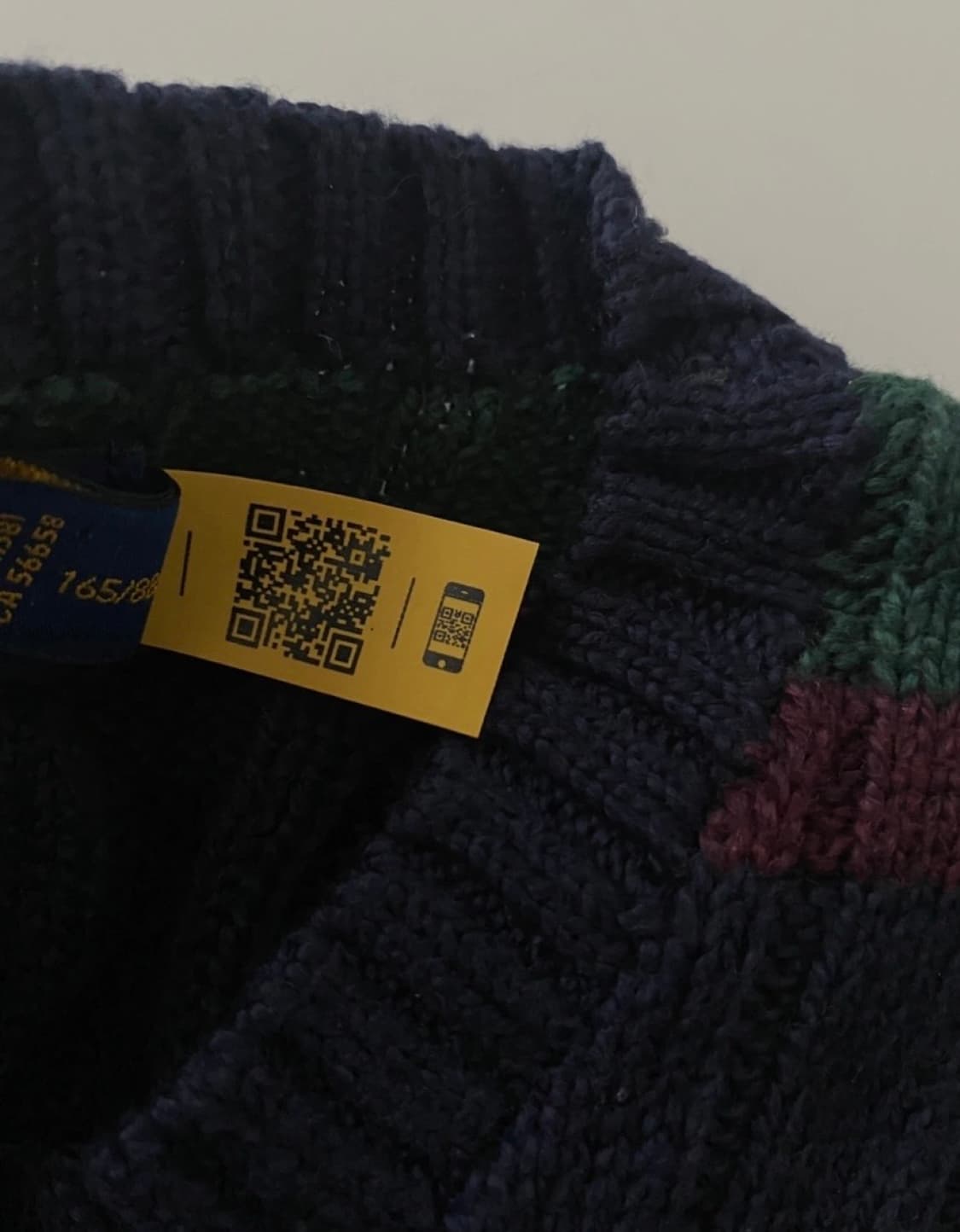 폴로 스트라이프 케이블 니트 상품이미지4