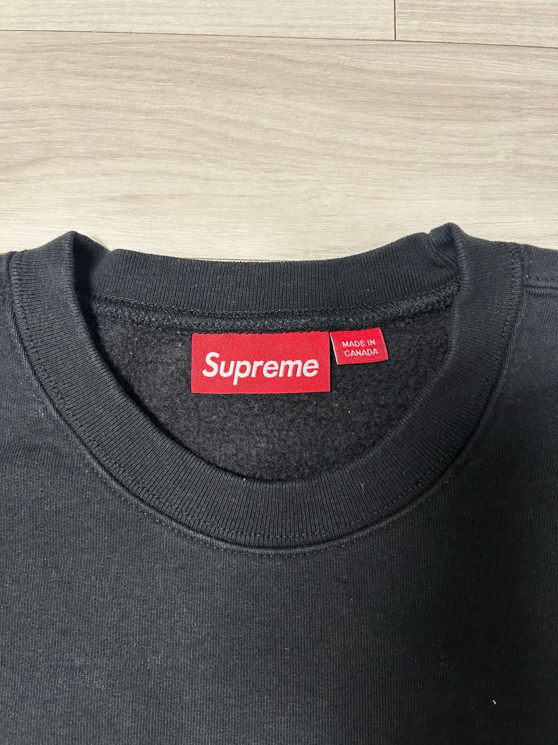 (L) 슈프림 플레이드 아크 크루넥 - 26ss 상품이미지5