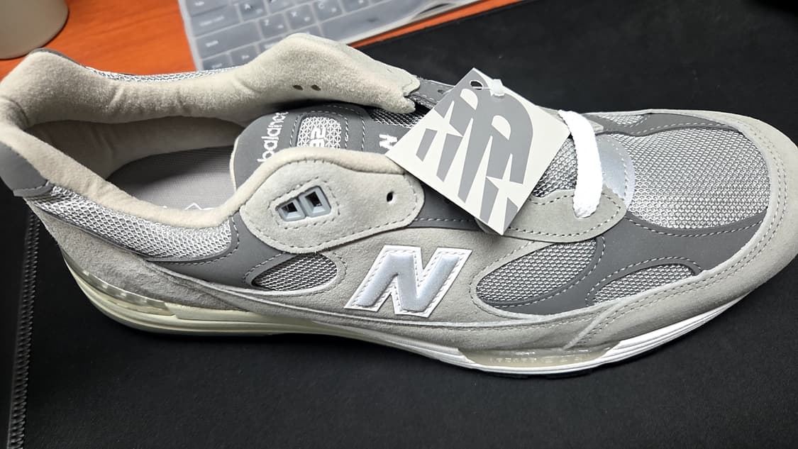 뉴발란스 992 그레이 USA 300사이즈 상품이미지1