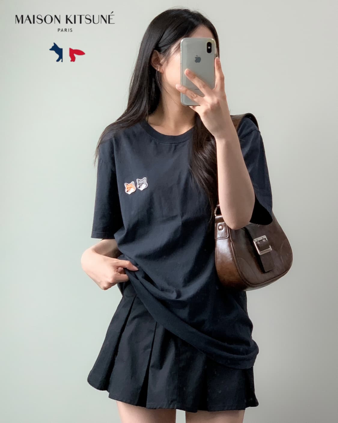 메종키츠네 더블폭스 반팔티 상품이미지2