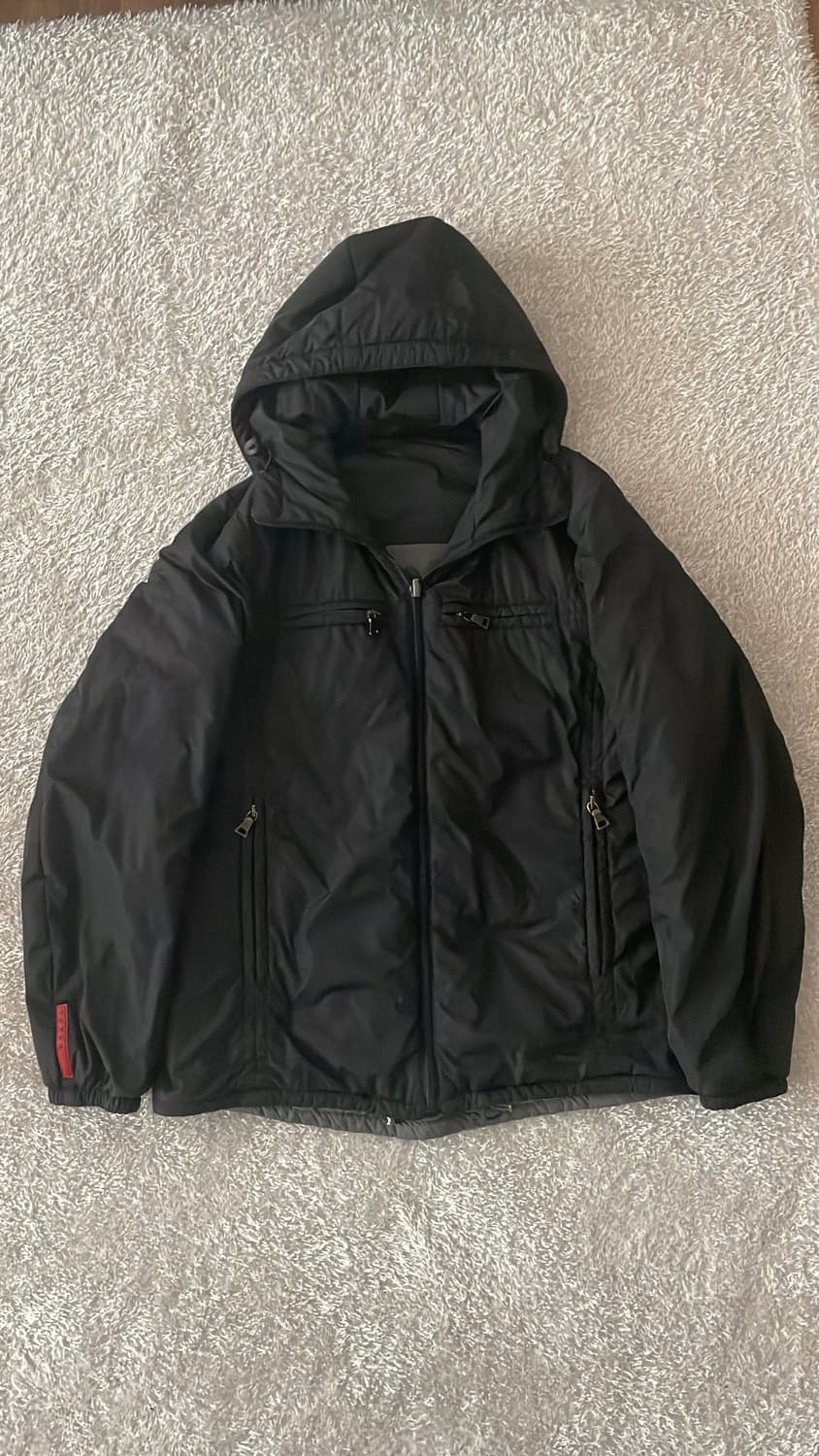 프라다 스포츠 리버시블 후드 다운 자켓 상품이미지1