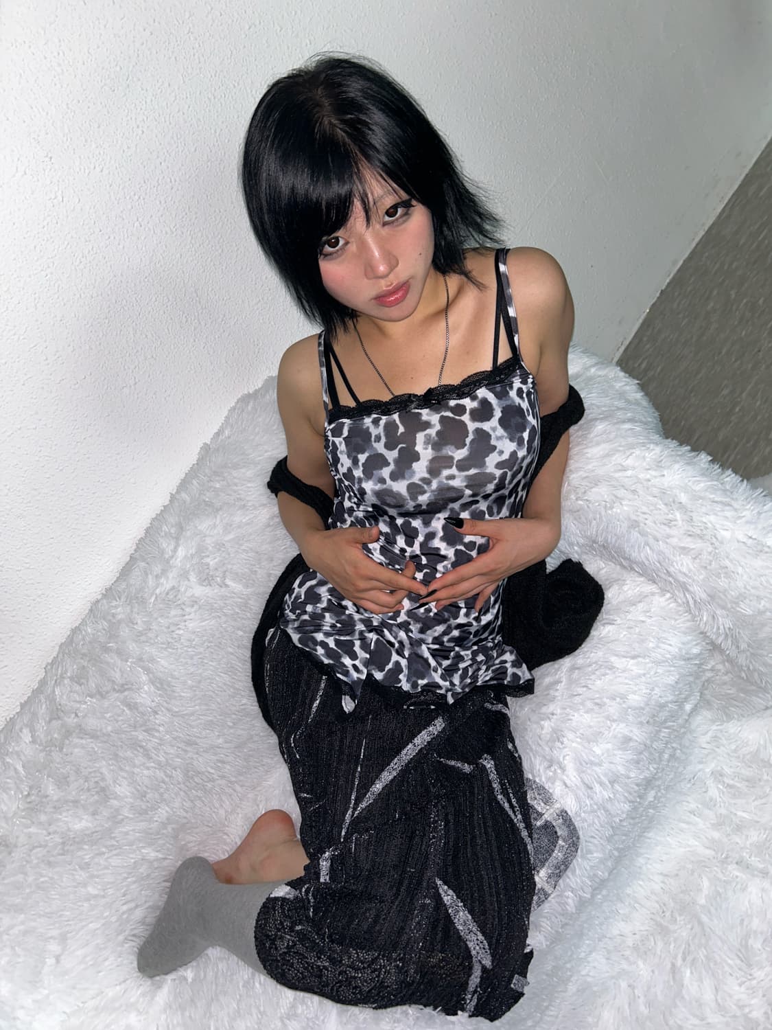 leopard sleeveless 상품이미지1
