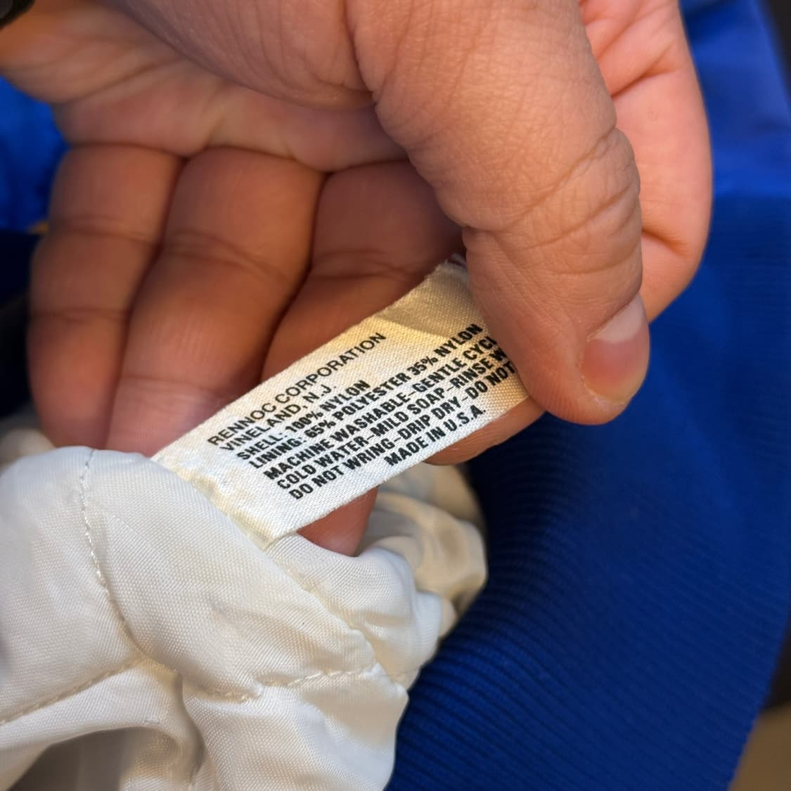 80 90S RENNOC 미국빈티지 라이트 바시티 자켓 상품이미지7