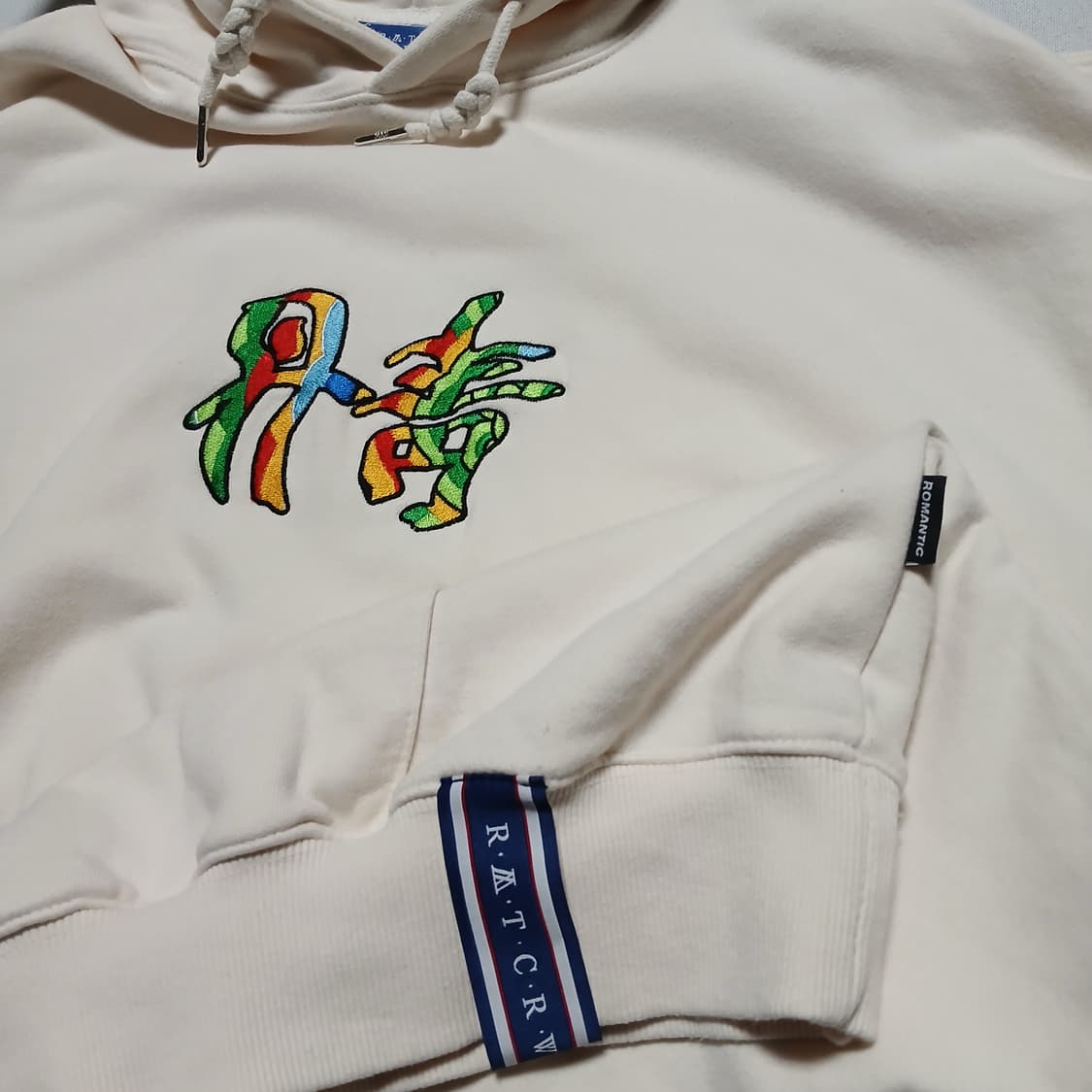 로맨틱크라운 단청 후드 조끼 오버핏 레이어드 상품이미지1