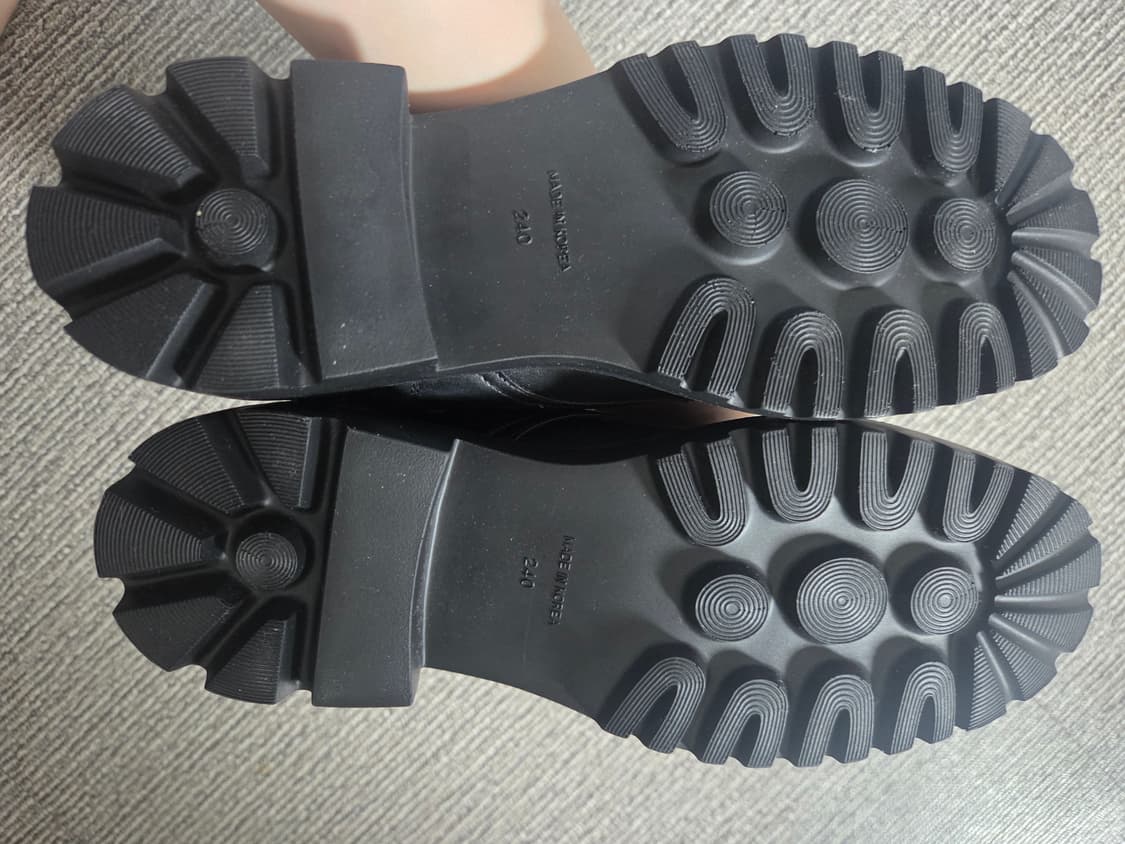 (무료배송)(새상품) 마크모크 Goofy 청키워커 블랙 4.5cm 240 상품이미지4