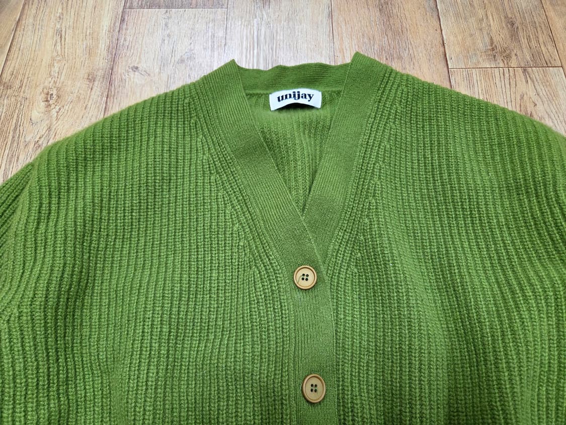 유니제이(Unijay) 클로버 가디건 프리사이즈 새상품 상품이미지5