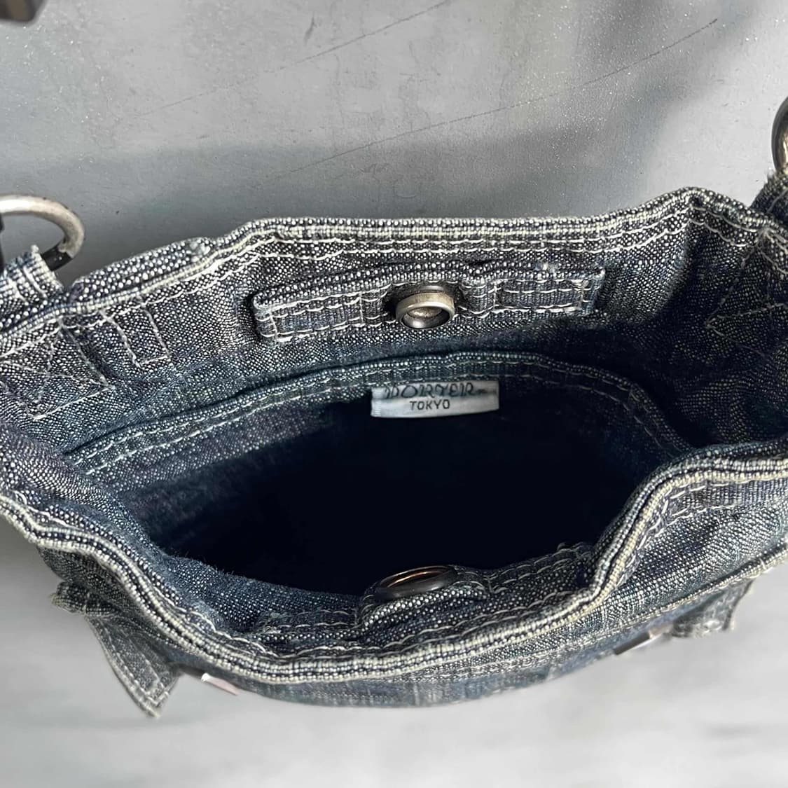 포터 데님 크로스백 미니 가방 상품이미지2