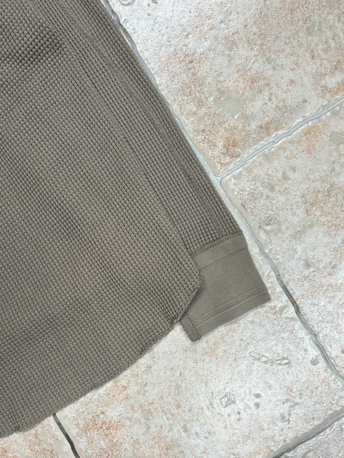 [S] Pilgram waffle cutting hoodie 상품이미지5