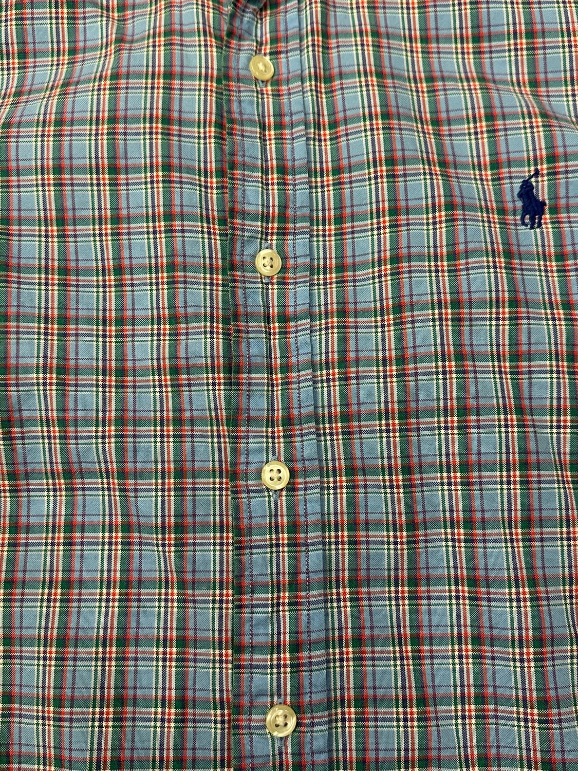 폴로 랄프로렌 체크셔츠 M 상품이미지4