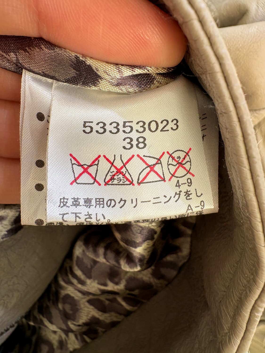 22OCTOBRE 레더자켓 상품이미지7